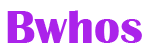 Bwhos logo